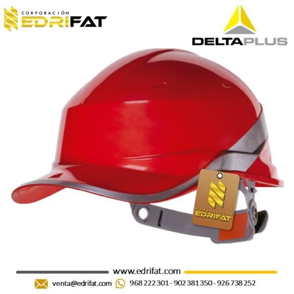 Casco Baseball Diamond V Rojo Deltaplus