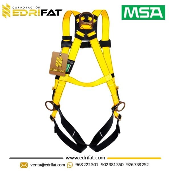 Arnés De Cuerpo Completo De 3 Argollas MSA