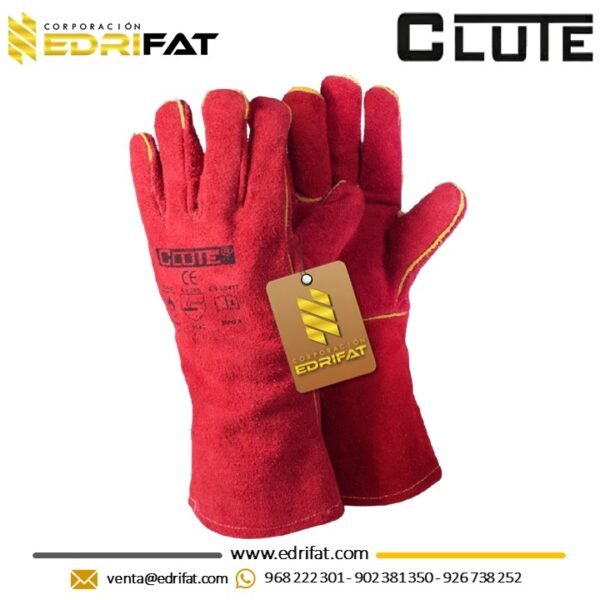 Guantes de Cuero Soldar Clute