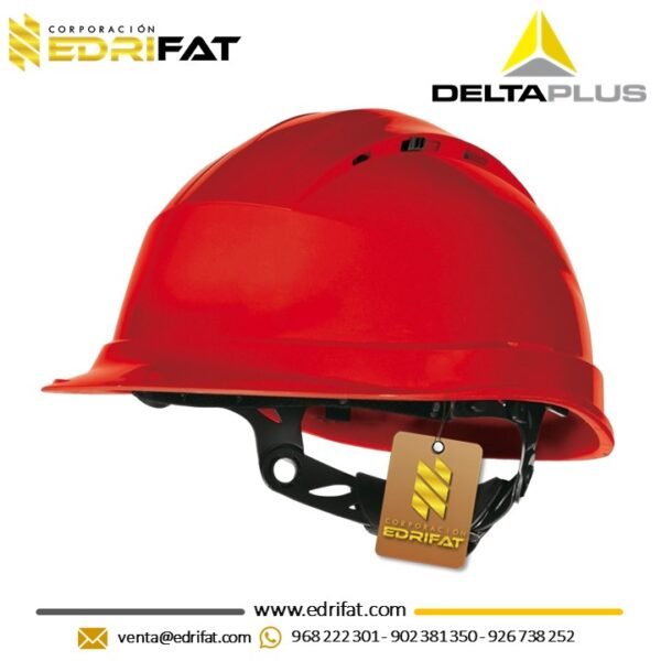 Casco de seguridad QUARTZ UP III Rojo Deltaplus