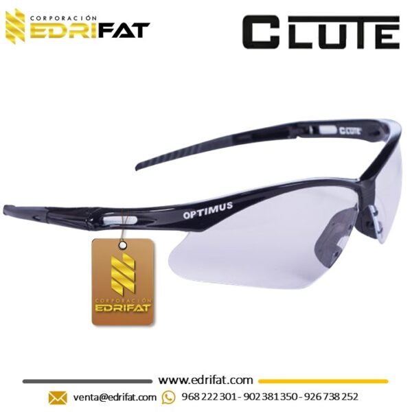 Lentes de Seguridad Optimus Claro AF Clute