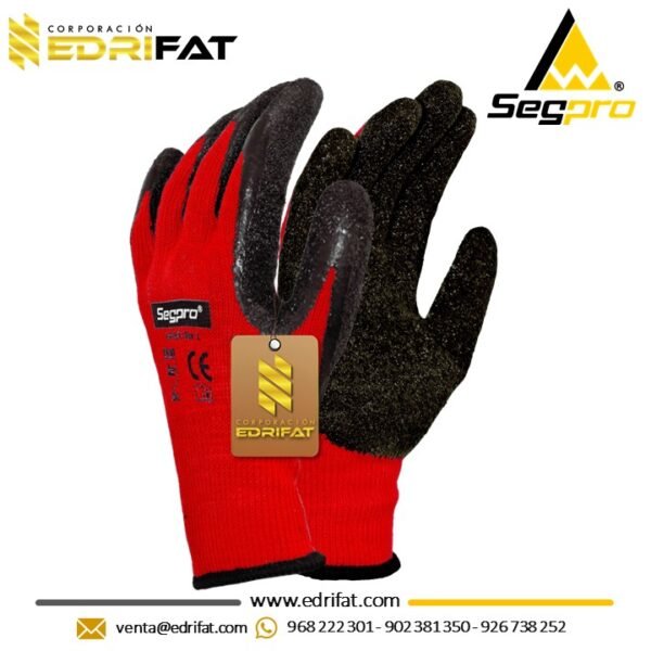 Guantes Anticorte G-Flex Rojo Segpro