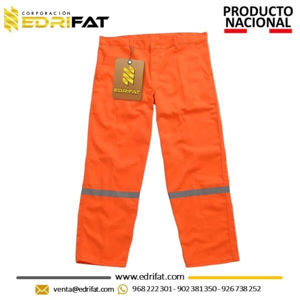 Pantalón Drill Tecnología Anaranjado Nacional