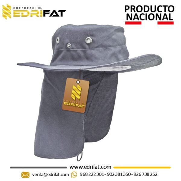 Sombrero Con Tapa Sol Drill Nacional