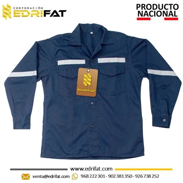 Camisa Drill Tecnología Azul Marino Nacional