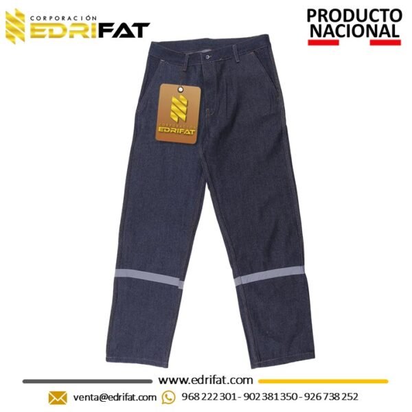 Pantalón de Trabajo Jean Crudo Para Soldar