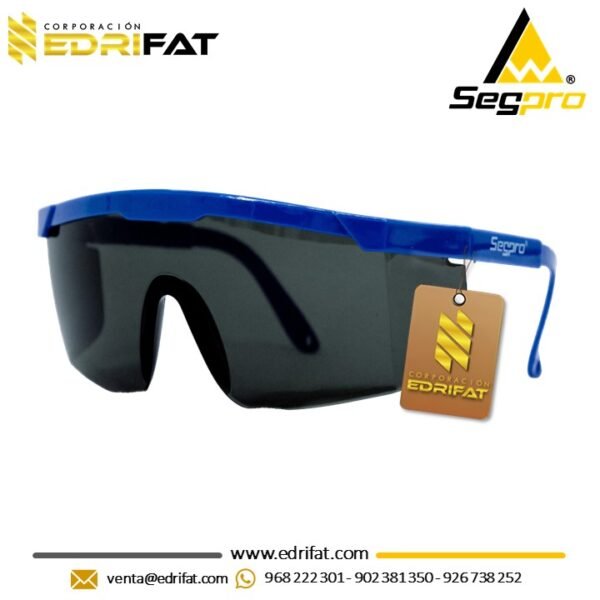 Lente de Seguridad SP100 HC Oscuro Segpro