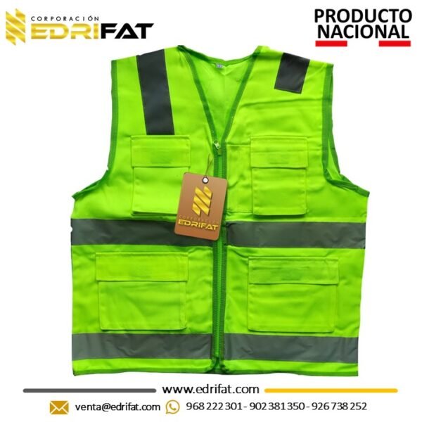 Chaleco Modelo H Drill Tecnología Fosforescente