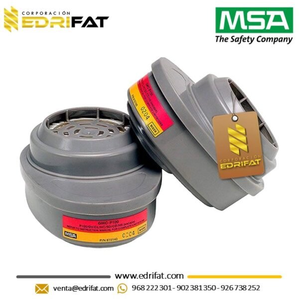 Cartucho MSA 815364 Advantage GMC + P100 MSA