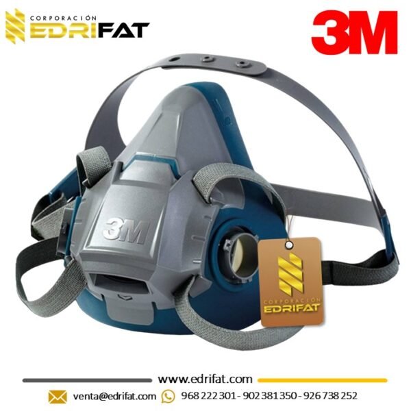 Respirador Media Cara 6500QL 3M