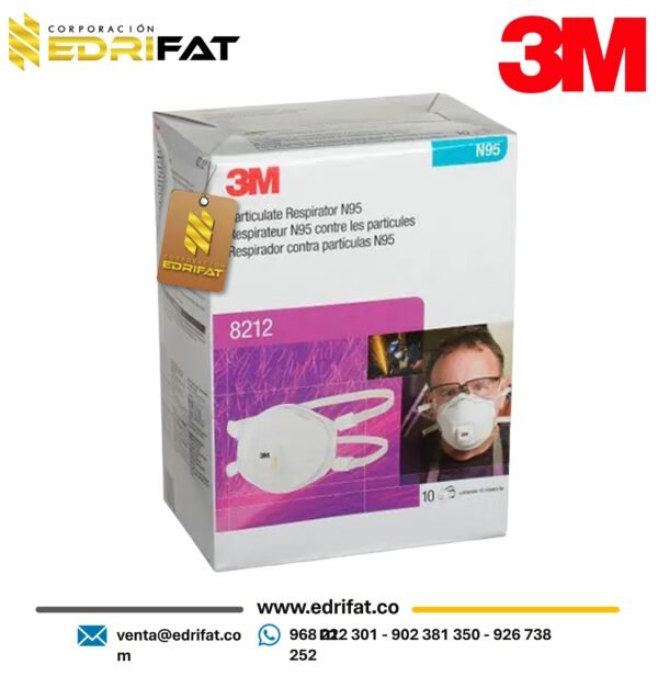 Mascarilla 3M 8212 N95