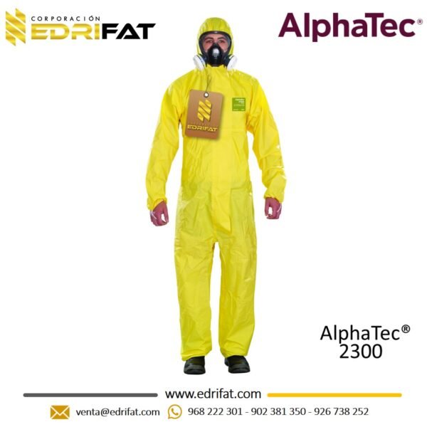 AlphaTec® 2300 PLUS cosido y encintado - Modelo 132